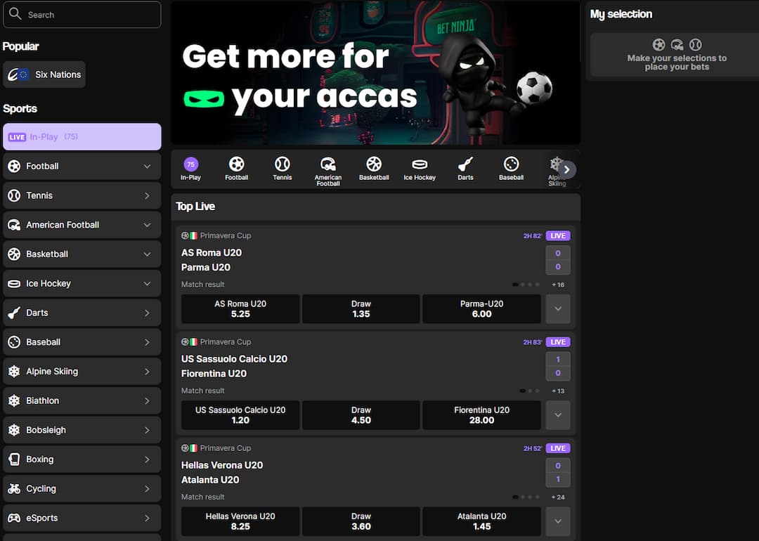 Betninja Sports Betting